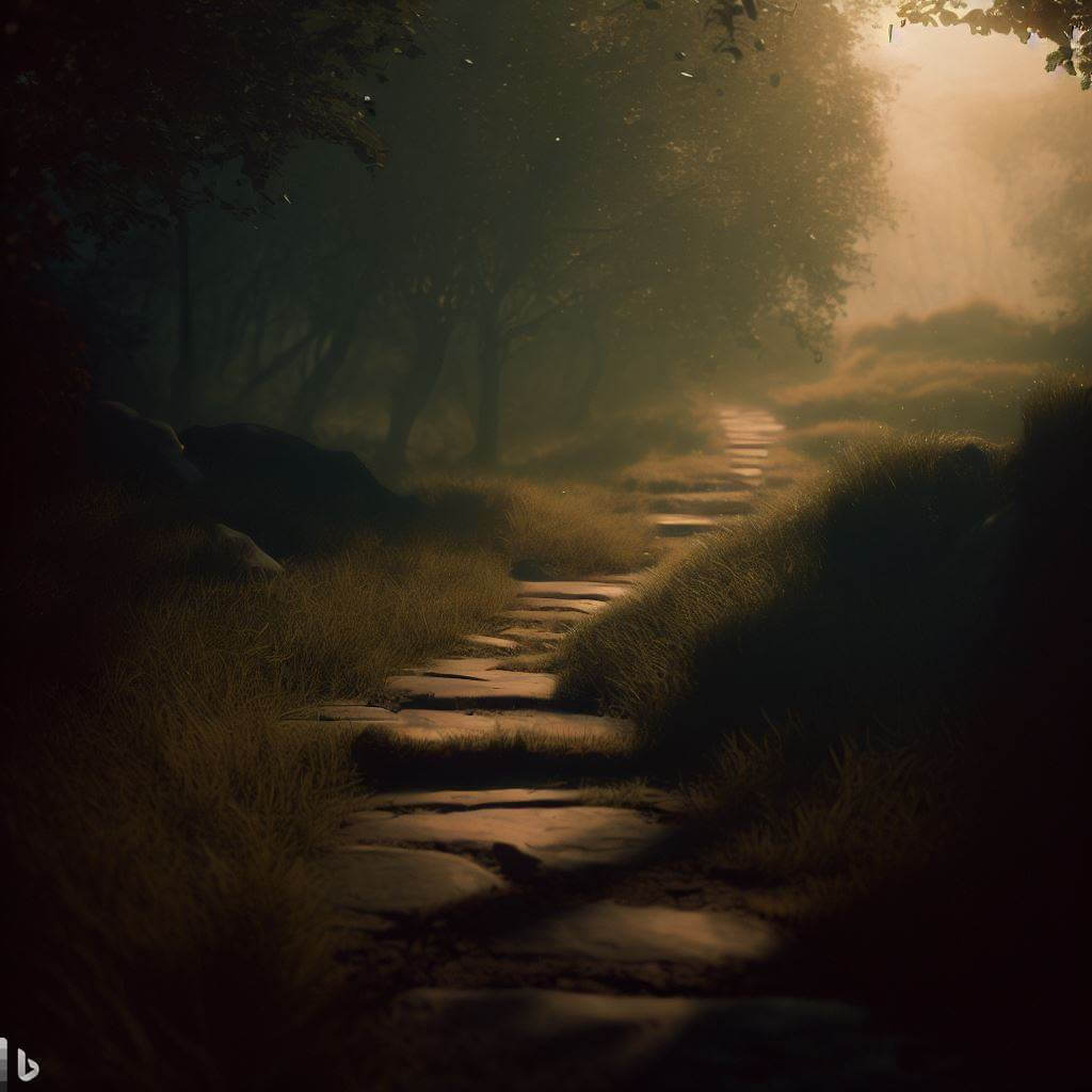 ai generated image with prompt pathways, cinematic, digital art, midday