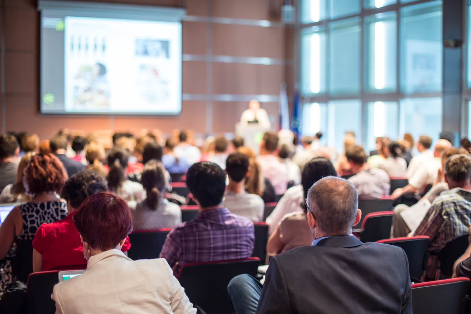 speaking audience