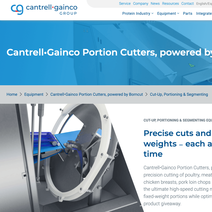 b2b manufacturing website design
